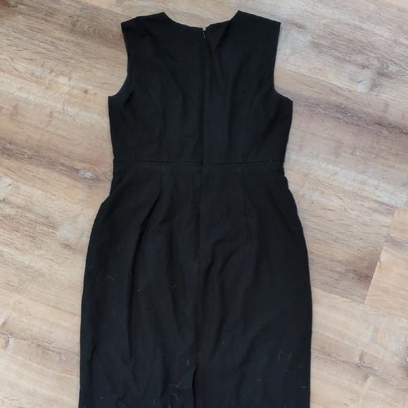 Ann Taylor Classic Black Midi Dress - Picture 4 of 9